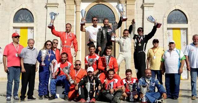 روجيه فغالي بطل المرحلة الثانية لبطولة لبنان للرالي