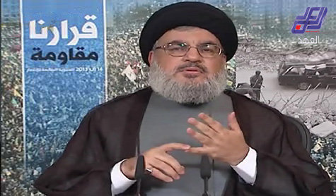 السيد نصر الله: الذين يضعون العبوات معروفون بالاسماء