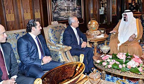 سعد الحريري في خيمة البداوة
