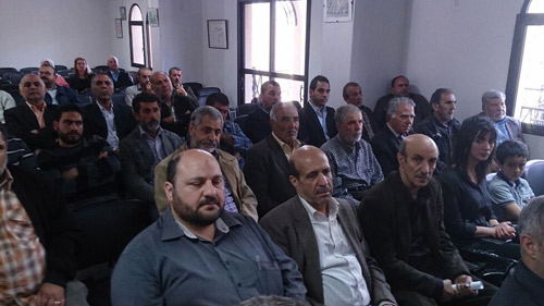وقفة تضامنية مع شهداء قناة &rsquo;المنار&rsquo; في البقاع
