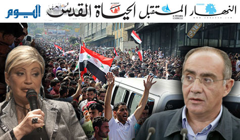 ’تسونامي سوريا في لبنان’ و’هستيريا’ اعلام 14 اذار