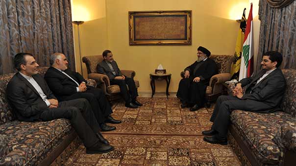 السيد نصر الله عرض مع ولايتي والوفد المرافق اخر التطورات السيد نصر الله استقبل ولايتي وعرض معه آخر التطورات