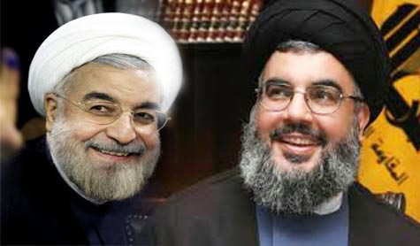 السيد نصر الله أبرق الى الشيخ روحاني مهنئاً