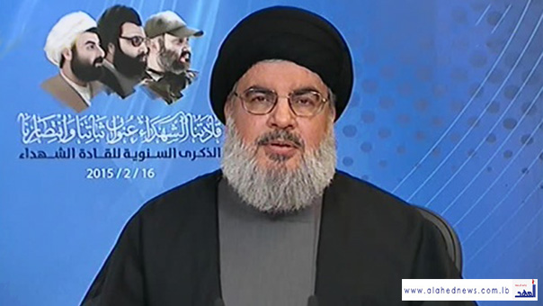 الكلمة الكاملة لسماحة الأمين العام لحزب الله السيد حسن نصرالله في ذكرى القادة الشهداء لعام 2015