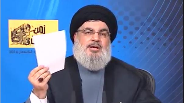 السيد نصر الله: مستقبل &rsquo;اسرائيل&rsquo; لم يعد طويلاً .. خيارنا البقاء في حلب .. ومرشحانا عون وبري
