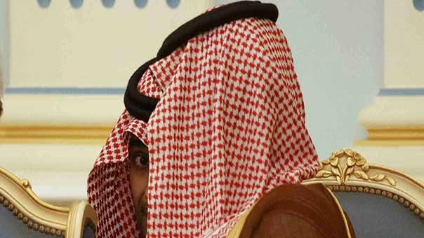 أمير سعودي يزور الأراضي المحتلة ويلتقي مسؤولين صهاينة&lrm;