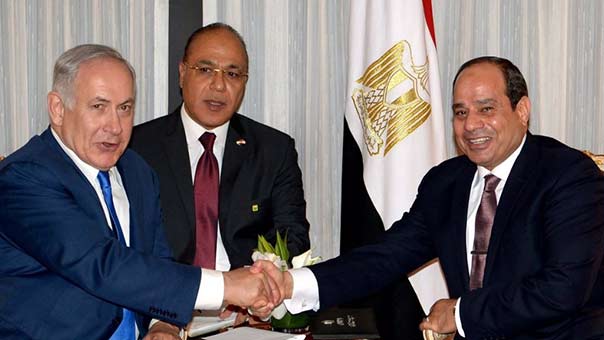 التطبيع مع كيان العدو تابع..لقاء علني أول بين نتنياهو والسيسي في نيويورك&lrm;