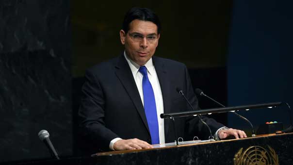 السفير الصهيوني في الأمم المتحدة: &rsquo;واثق&rsquo; بأنه سيكون هناك لقاءات مع زعماء عرب&lrm;!