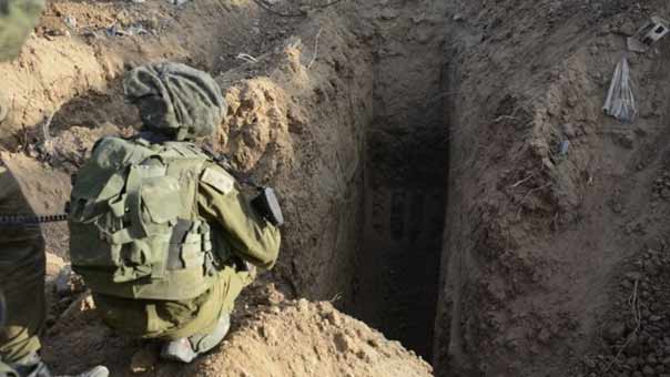 ردود فعل صهيونية على تفجير النفق عند حدود قطاع غزة&lrm;

