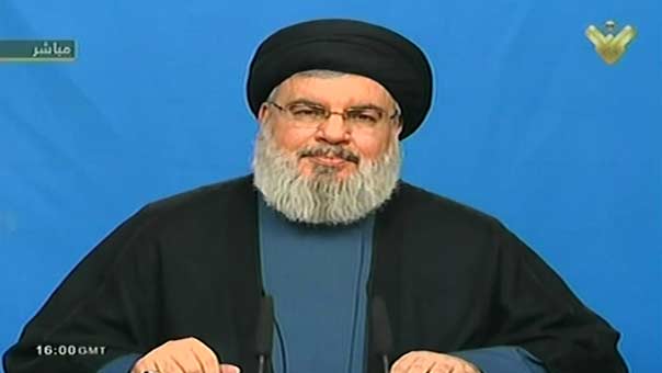 كلمة السيد نصر الله تعليقاً على استقالة رئيس الحكومة 