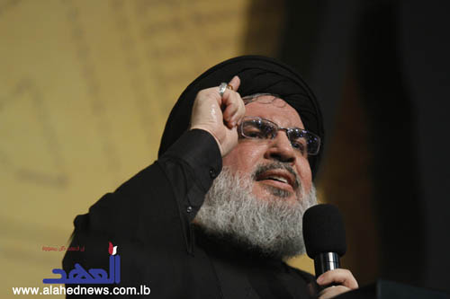 كلمة السيد نصر الله في الليلة العاشرة من محرم في مجمع سيد الشهداء الرويس الجمعة 23-10-2015 كاملةً