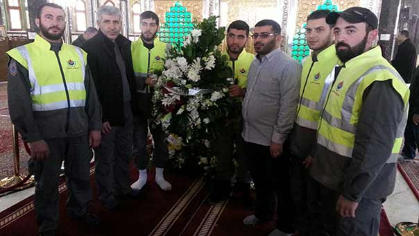 بالصور: حزب الله يحيي ذكرى الشهداء القادة بمراسم خاصة على ضريح الشهيد السيد عباس الموسوي في النبي شيت