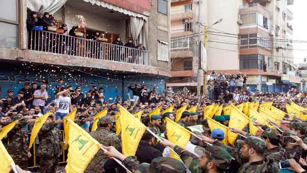 بالصور: تشييع القائد الجهادي الكبير مصطفى بدر الدين
