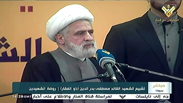 حزب الله يشيع القائد الجهادي الكبير مصطفى بدر الدين..الشيخ قاسم: خلال ساعات سنكشف من يقف وراء الانفجار ونبني على الشيء مقتضاه