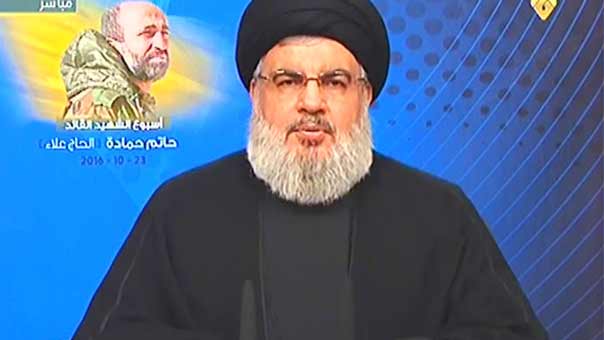 السيد نصر الله في ذكرى الشهيد القائد الحاج حاتم حمادي: كتلة الوفاء للمقاومة ستحضر الجلسة المقبلة بكامل اعضائها وستنتخب العماد عون رئيساً للجمهورية