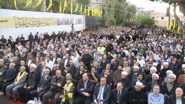 السيد نصر الله في ذكرى الشهيد القائد الحاج حاتم حمادي: كتلة الوفاء للمقاومة ستحضر الجلسة المقبلة بكامل اعضائها وستنتخب العماد عون رئيساً للجمهورية