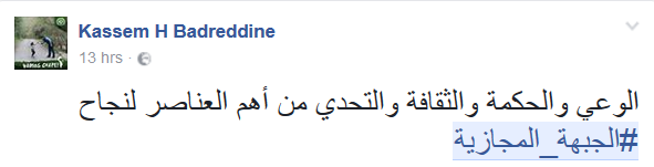 مقاومة في كل الميادين: #الجبهة_المجازية