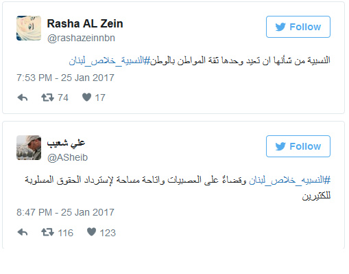 #النسبية_خلاص_لبنان: هكذا غرّد اللبنانيون