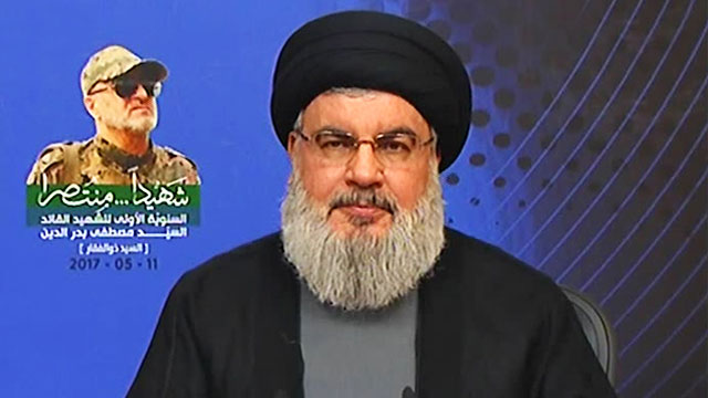 كلمة سماحة الأمين العام لحزب الله السيد حسن نصر الله في الاحتفال بالذكرى السنوية الأولى للقائد الجهادي الكبير الحاج مصطفى بدر الدين (ذو الفقار) 