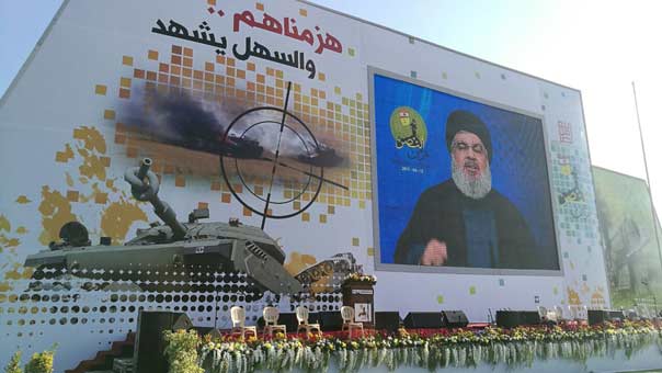 السيد نصر الله: انتهى زمن التهديد ’الاسرائيلي’ ونحن في زمن النصر .. وأمام انتصار حاسم جديد في الجرود