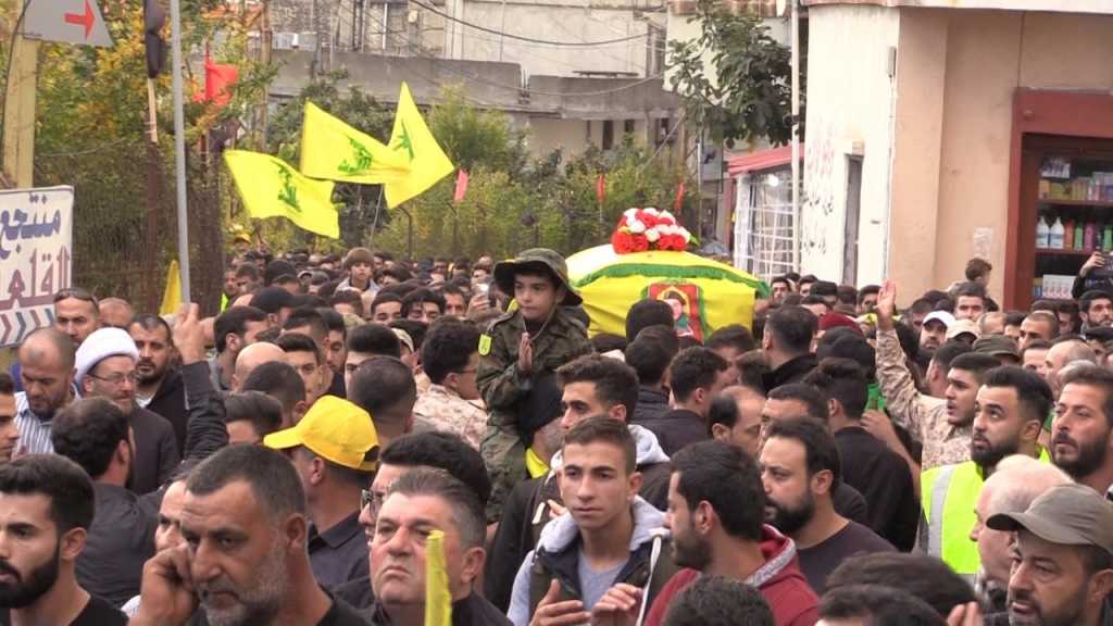  تشييع الشهيد عدنان قميحة في كفرصير