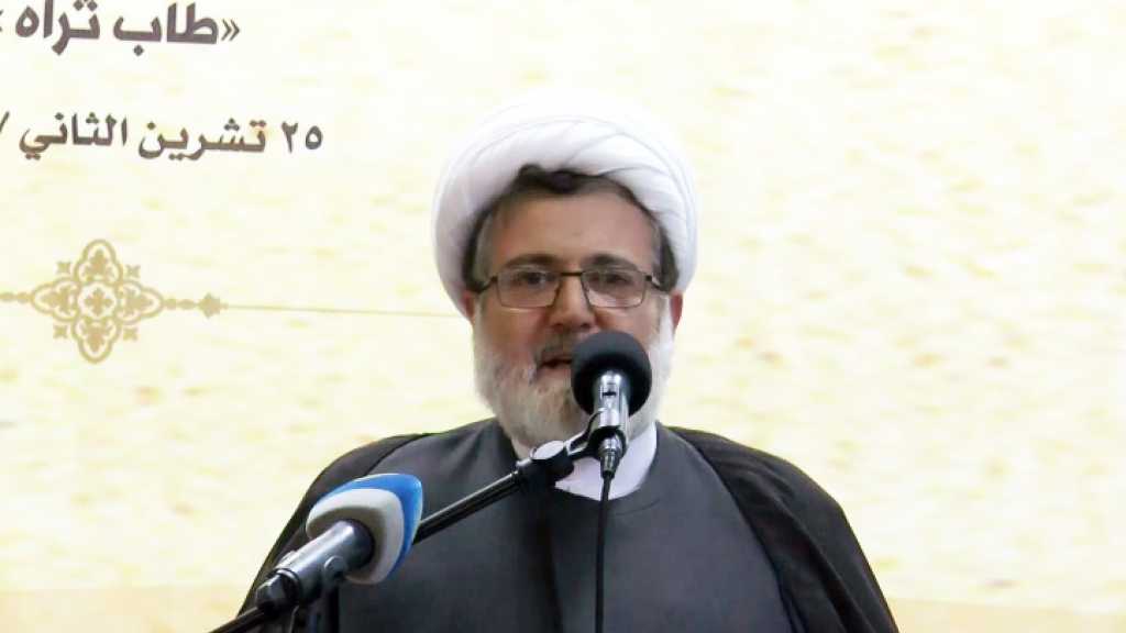 الشيخ حسن بغدادي: الإرهاب ل يُميّز بين شيعي وسني ومسيحي
