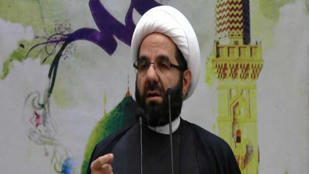 الشيخ دعموش:  الشعوب العربية والاسلامية لن تقبل بتهويد القدس