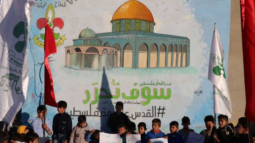 مدارس وكشافة الإمام المهدي &rsquo;عج&rsquo;: القدس من هنا