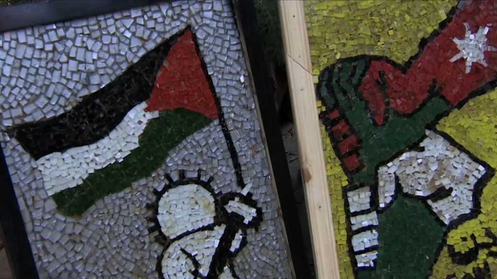 التراث الفلسطيني .. بالفسيفساء