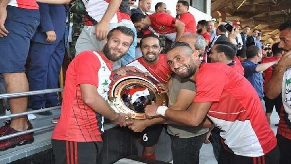 &rsquo;الفيفا&rsquo; يهنئ نادي الجيش بلقب الدوري السوري
