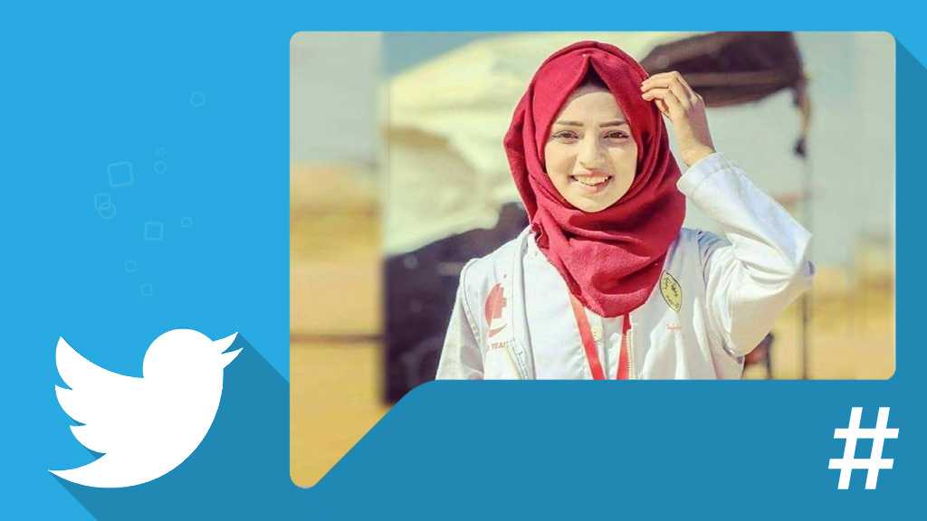 #رزان_النجار قتلها الاحتلال فتحولّت الى أيقونة