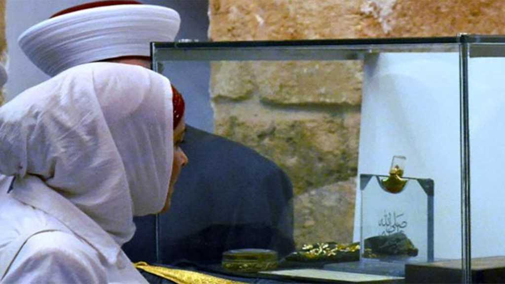  زيارة الأثر النبوي في المسجد المنصوري الكبير