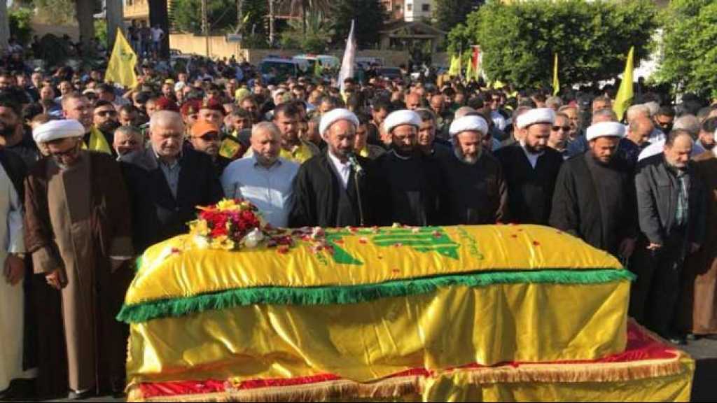 تشييع الشهيد ناصر جميل حدرج في بلدة الغسانية