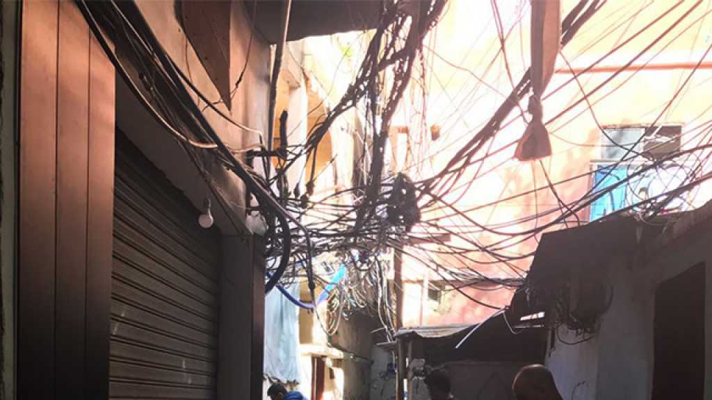 الكهرباء في مخيم برج البراجنة.. سباق الموت!