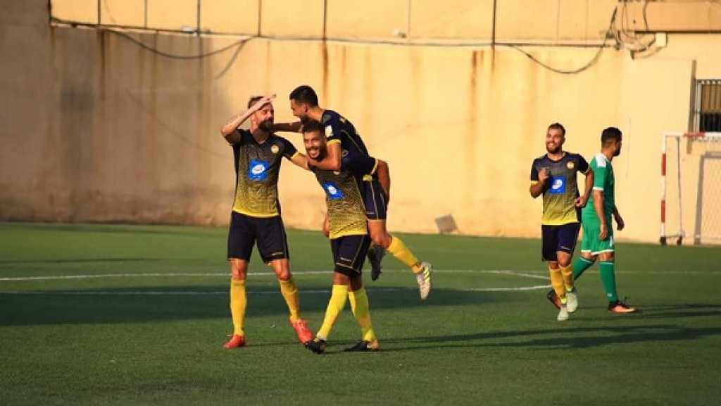 العهد يهزم الانصار وفوز للصفاء وتعادل للتضامن صور