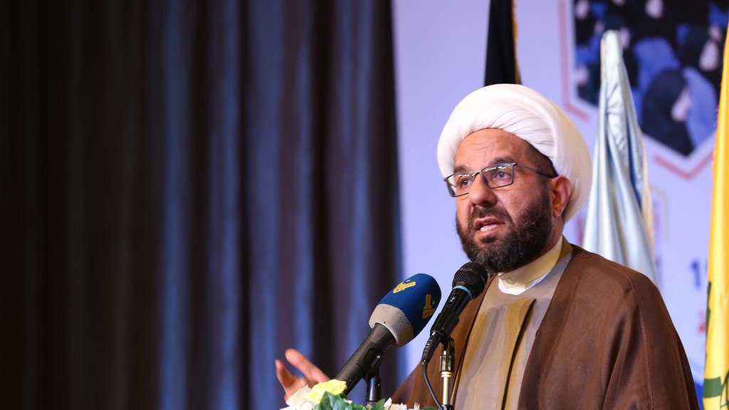 الشيخ دعموش: أميركا لا يهمّها سوى &rsquo;اسرائيل&rsquo;
