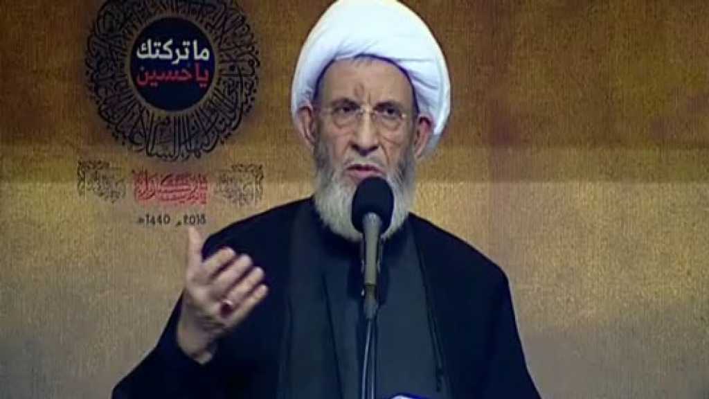 الشيخ يزبك: النصر بات قريباً وإرهاصاته تتضح يوماً بعد آخر