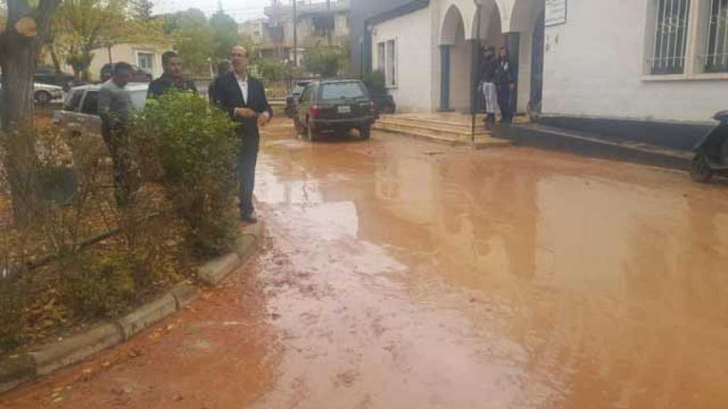 وفد من &rsquo;الوفاء للمقاومة&rsquo; يتفقّد المناطق التي تعرضت للسيول في البقاع