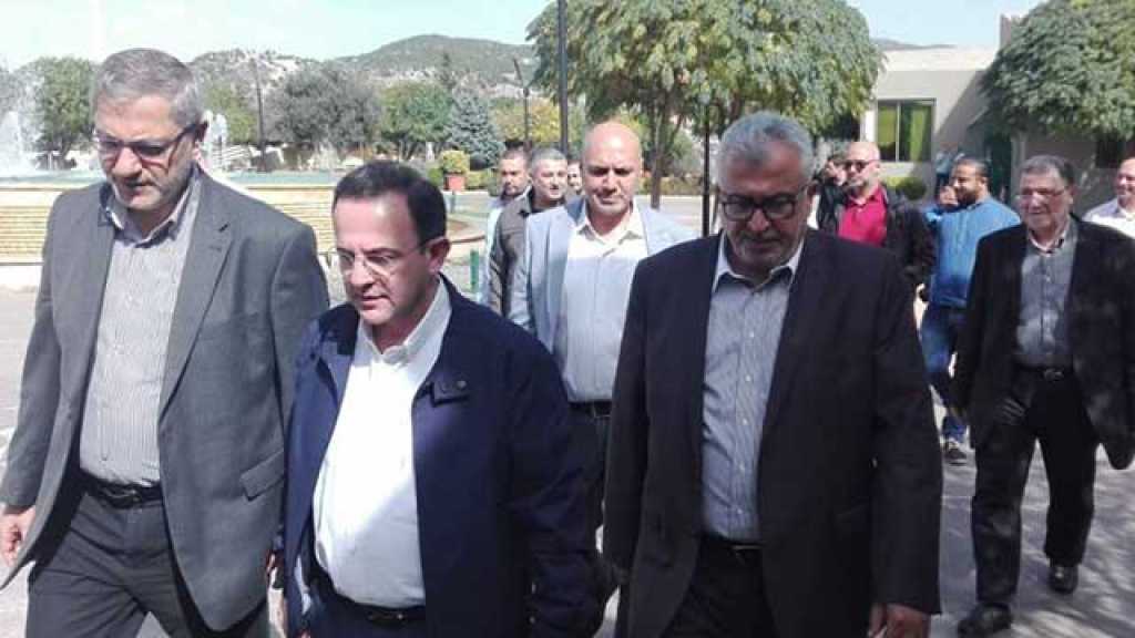 وزير السياحة في معلم &rsquo;مليتا&rsquo; السياحي للمرة الأولى
