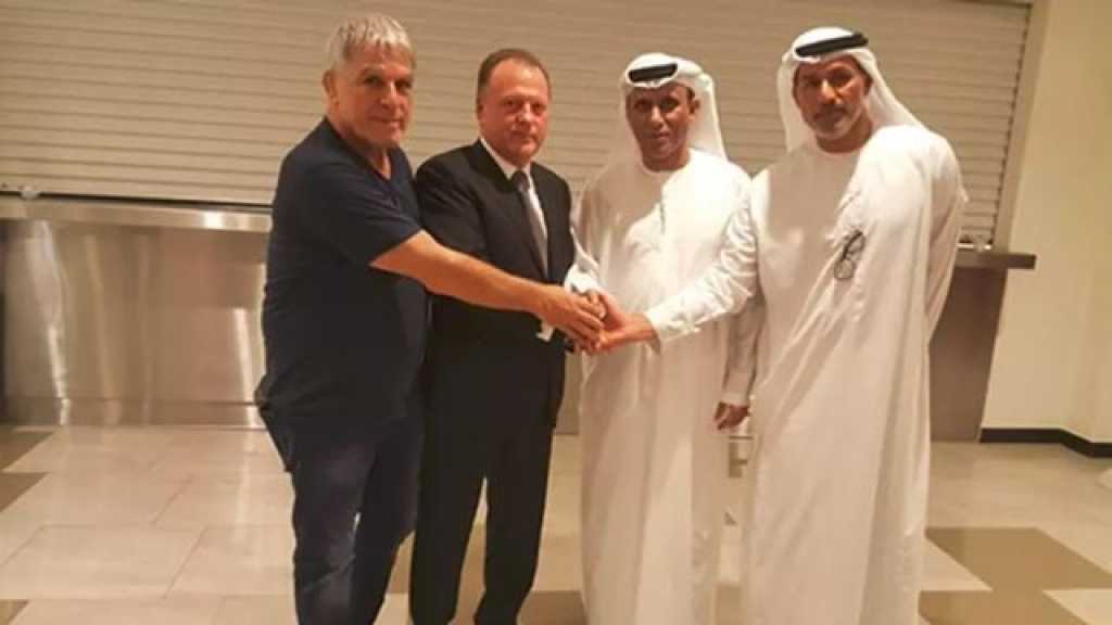 لاعبون رياضيون صهاينة في أبو ظبي