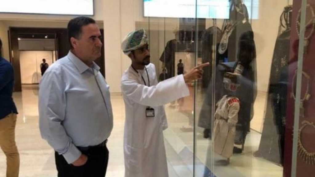 وزير المواصلات الصهيوني عرض في مسقط  مشروع &rsquo;سكة السلام&rsquo;&lrm;