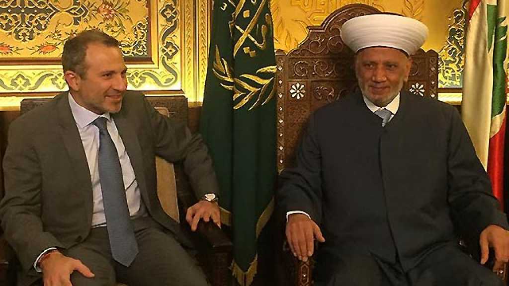 باسيل: منسوب التفاؤل يرتفع