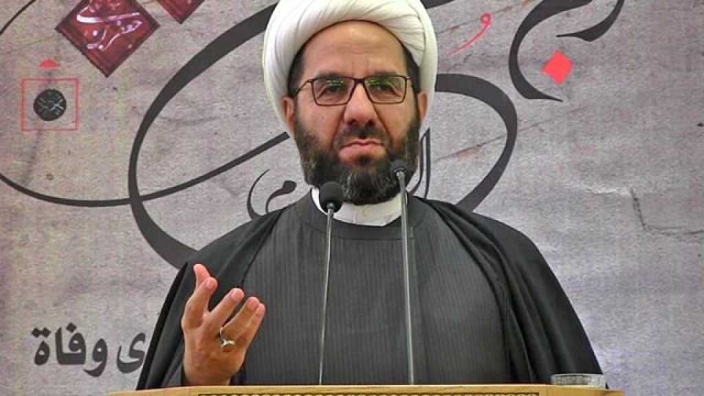 الشيخ دعموش: المحور الأميركي الصهيوني السعودي سيفشل