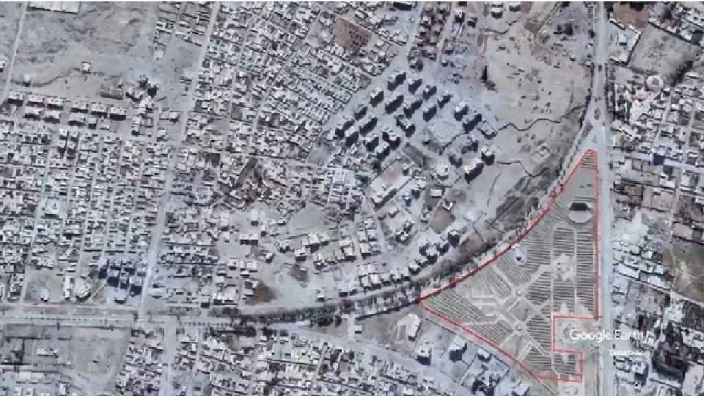 &rsquo;جوجل إيرث&rsquo; يعرض المقابر الجماعية في الرقة