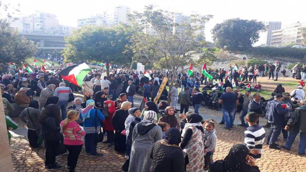 لقاء نقابي لبناني وعربي في بيروت تضامناً مع الشعب الفلسطيني