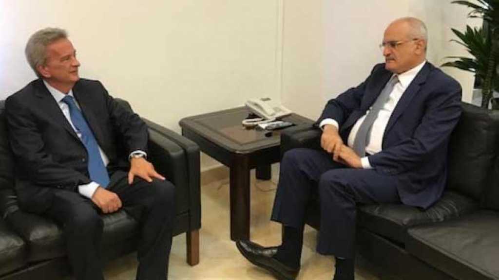 لقاء بين الخليل وسلامة: هناك رزمة مالية جديدة للاسكان واستقرار الليرة والنقد متوفر