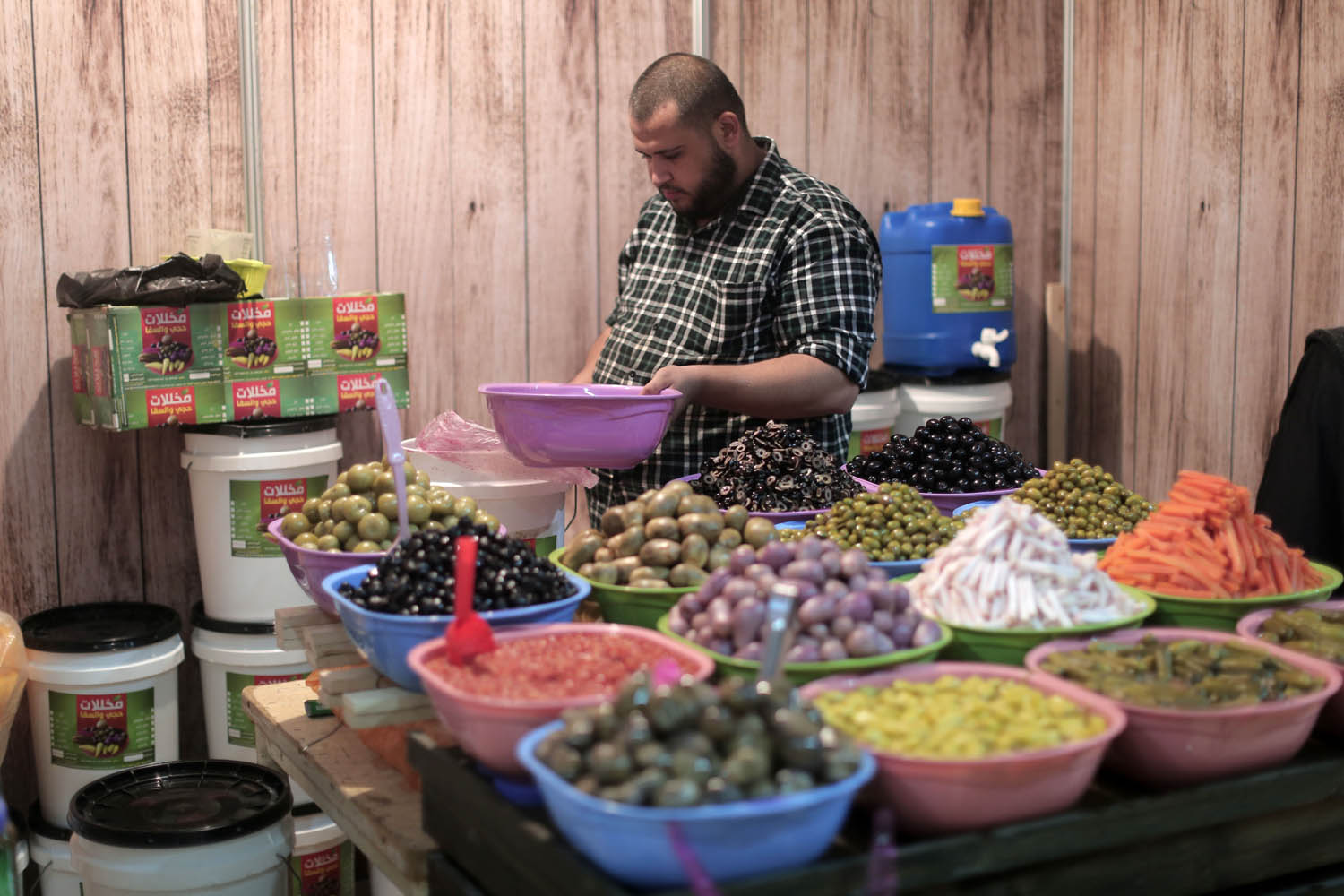 معرض للمنتجات الوطنية الفلسطينية في غزة