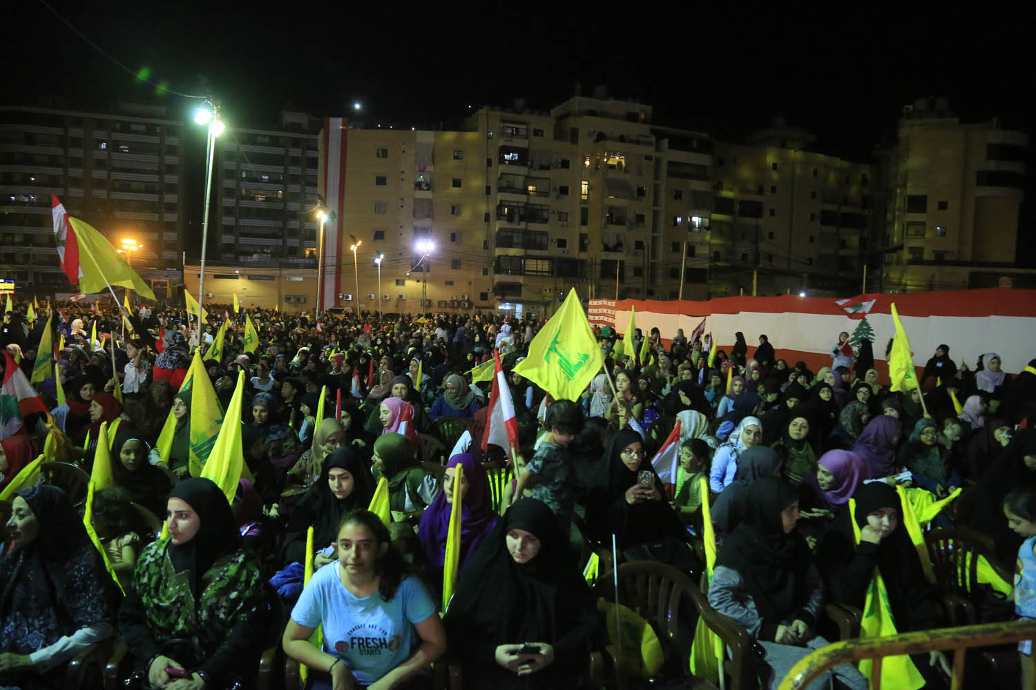 حزب الله يحيي الذكرى السنوية الثانية عشرة للإنتصار التاريخي في 14 آب