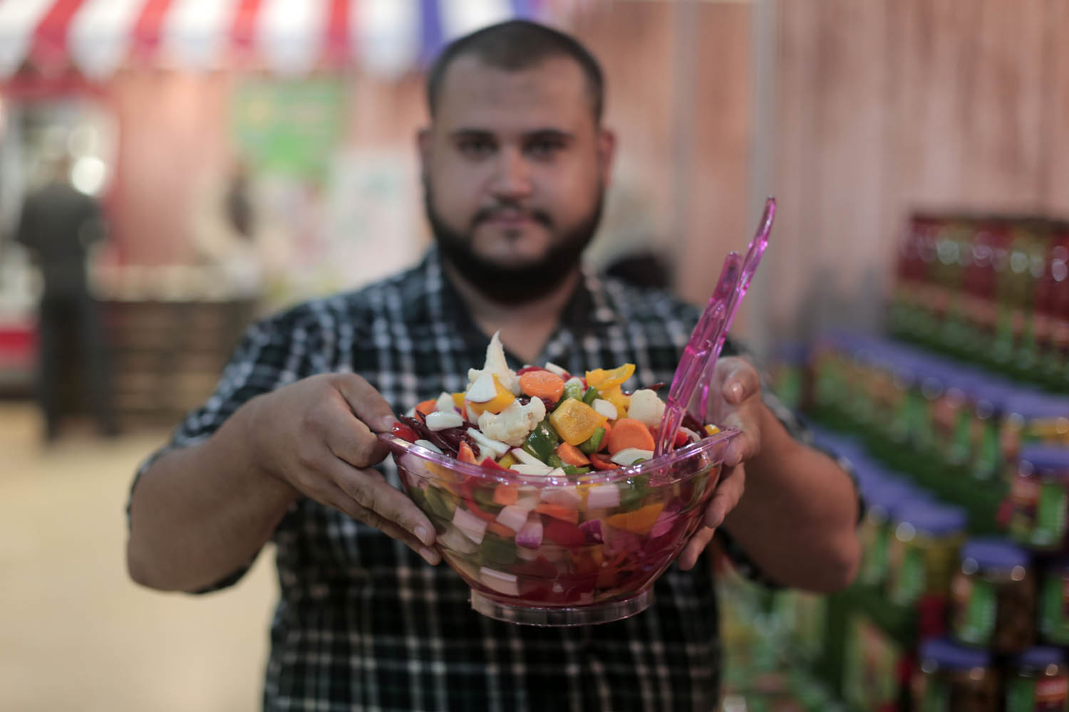 معرض للمنتجات الوطنية الفلسطينية في غزة