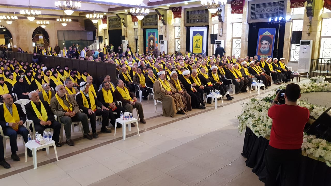 حزب الله يحيي مهرجان ’يوم الشهيد’ في مناطق مختلفة